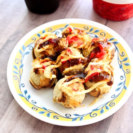 Takoyaki (Japanese Octopus Balls)