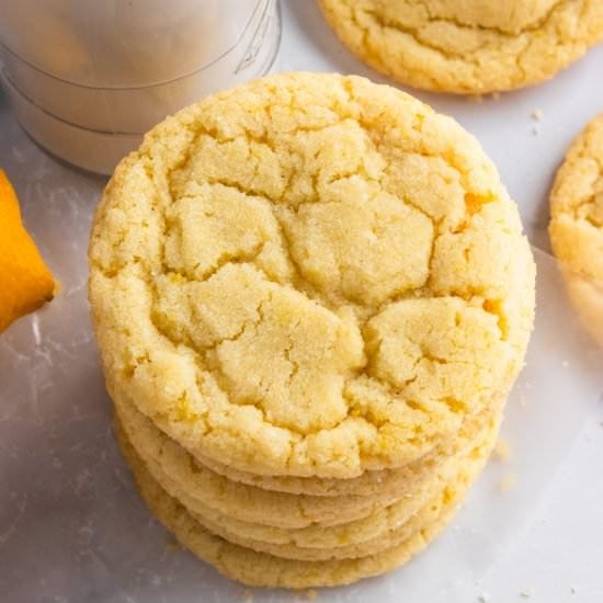 Small Batch Lemon Sugar Cookies