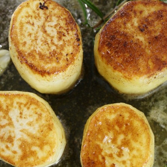 French Fondant Potatoes