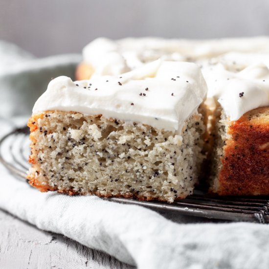 Lemon Poppy Seed Cake