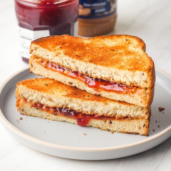 Toasted Peanut Butter and Jelly