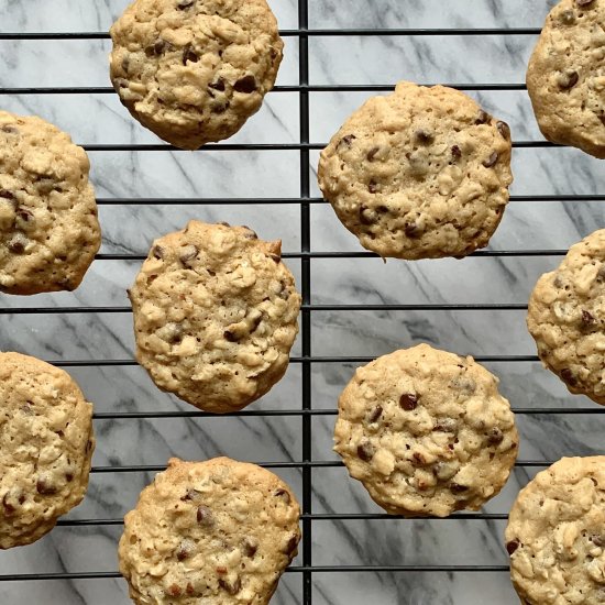 Honey Chocolate Chip Cookies