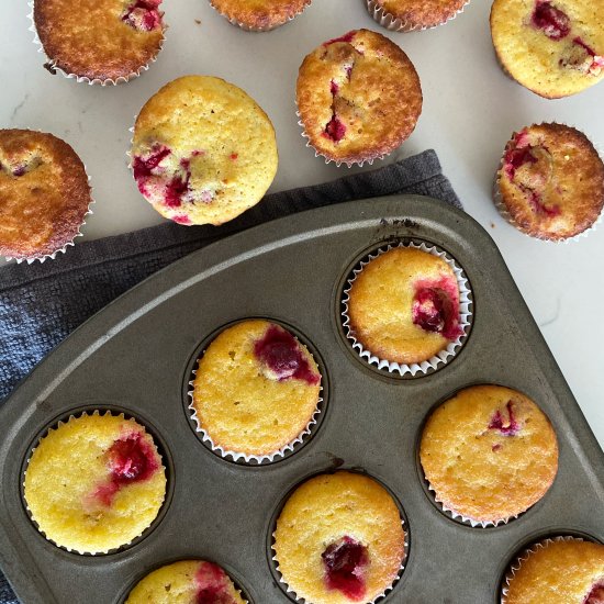 Cranberry Orange Low Carb Muffin