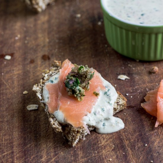 Caper and Goat Cheese Spread