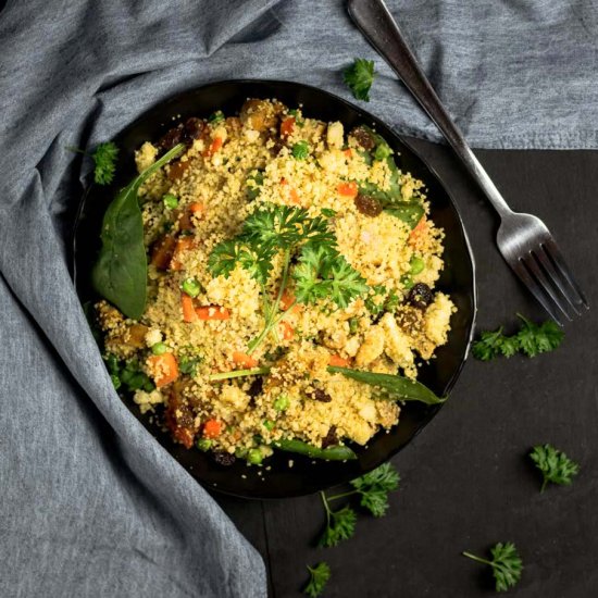 Lemon, Saffron and Chicken Couscous