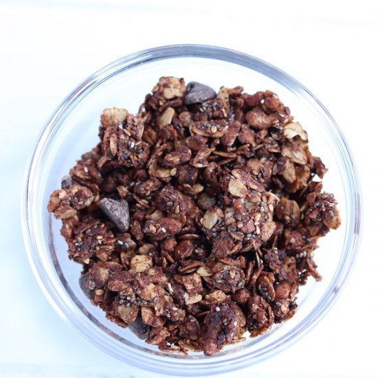 Dark Chocolate and Sea Salt Granola