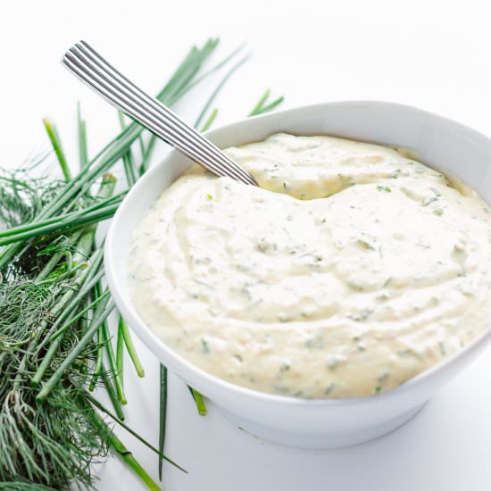 Creamy Herb Sauce or Dip