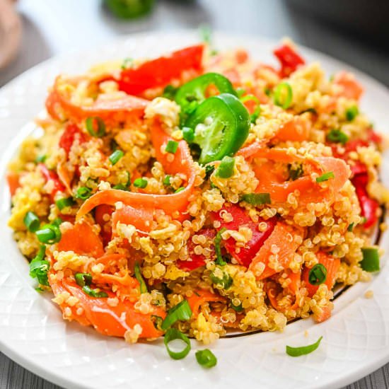 Quinoa with Eggs