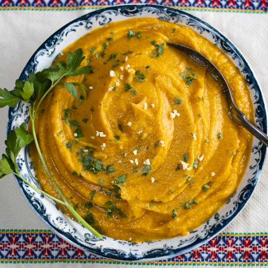 Butternut Squash Purée / Ginger