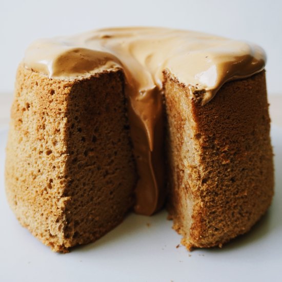 DALGONA COFFEE CHIFFON CAKE