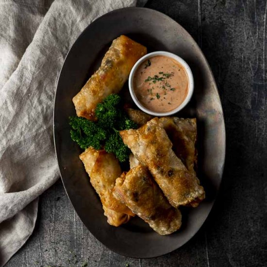 Crispy Southwest Egg Rolls