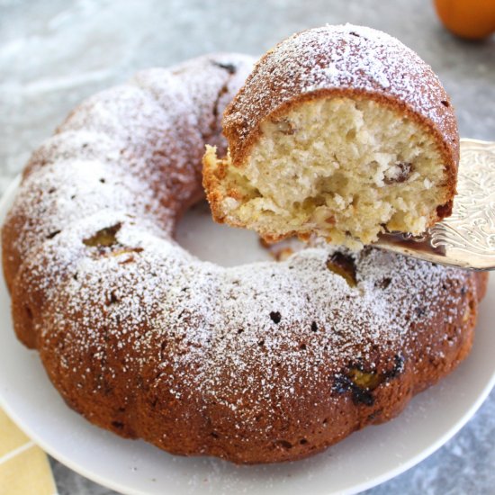 Orange Cake with Walnuts