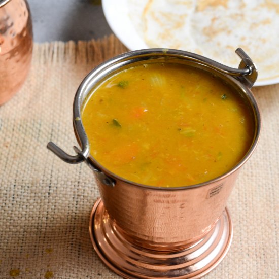 One pot tiffin sambhar