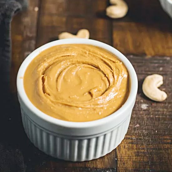 Homemade Cashew Butter