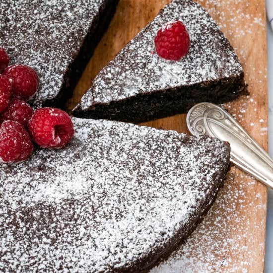 Almond Flour Chocolate Cake