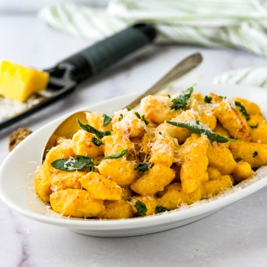 Gnocchi w/Browned Butter Sage Sauce