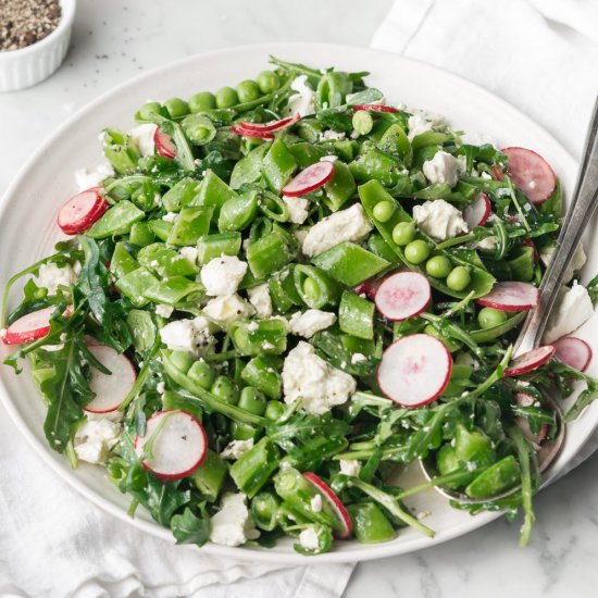 sugar snap pea salad