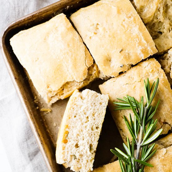 Rosemary Garlic Olive Oil Bread