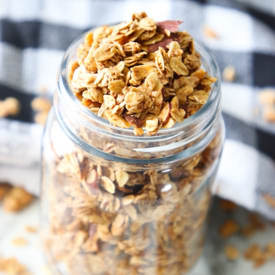 Simple Six Ingredient Granola