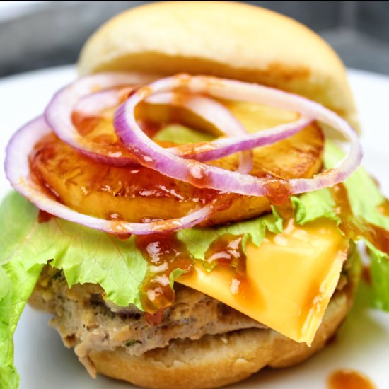 Hawaiian Turkey Burgers