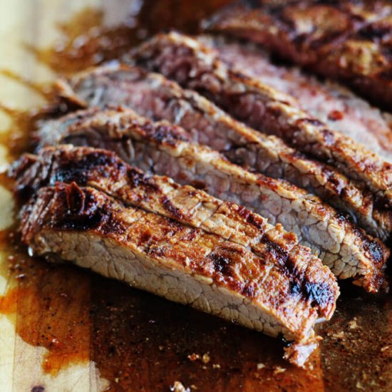 Grilled Marinated Flank Steak