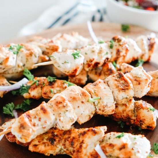 Grilled Chicken Souvlaki