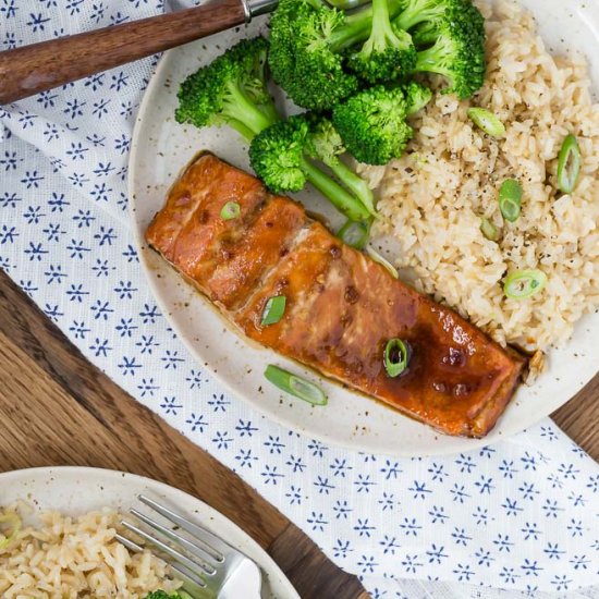 Soy Glazed Salmon