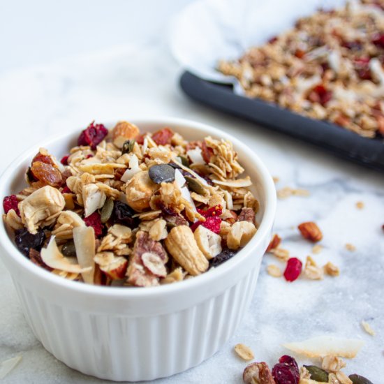 The Best Healthy Homemade Granola