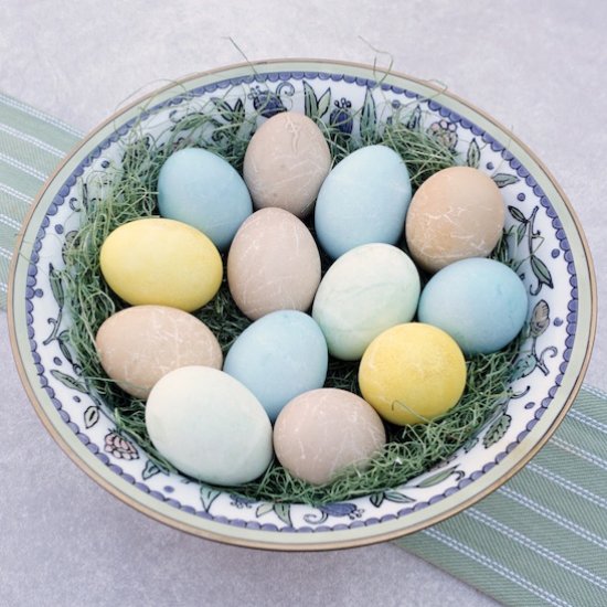 Natural Dye Easter Eggs