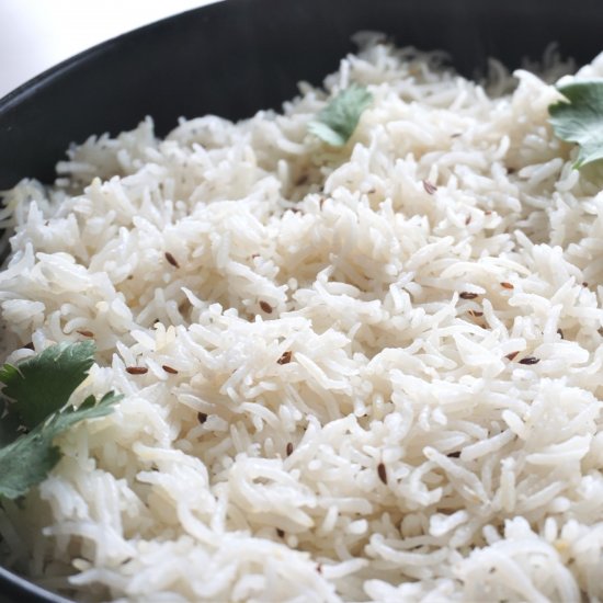 Easy Instant Pot Jeera Rice