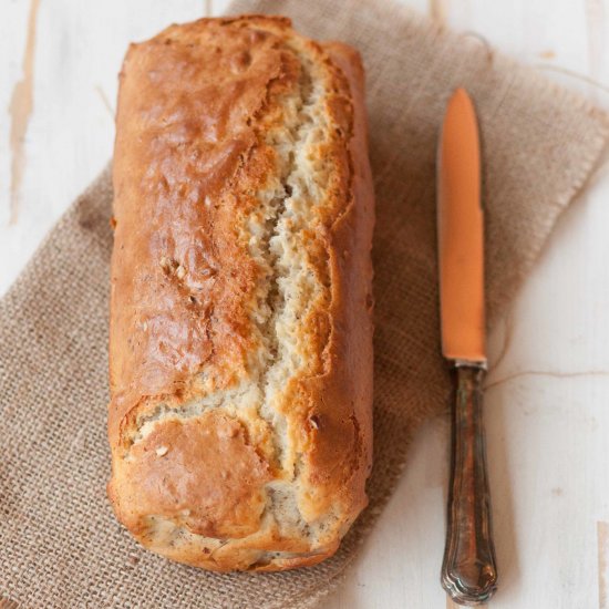 Plumcake with greek yogurt