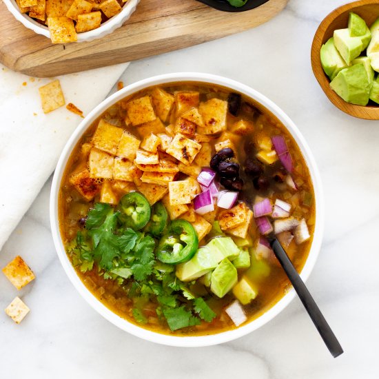 Spicy Tortilla Soup