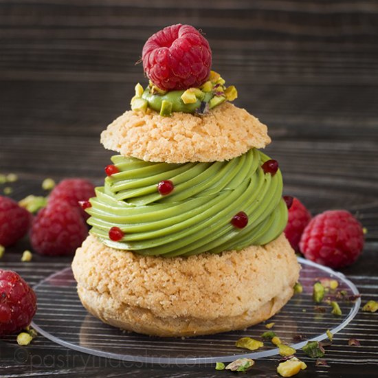 Gluten free Pistachio Choux