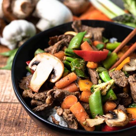 Clean Out Your Refrigerator Stir Fry