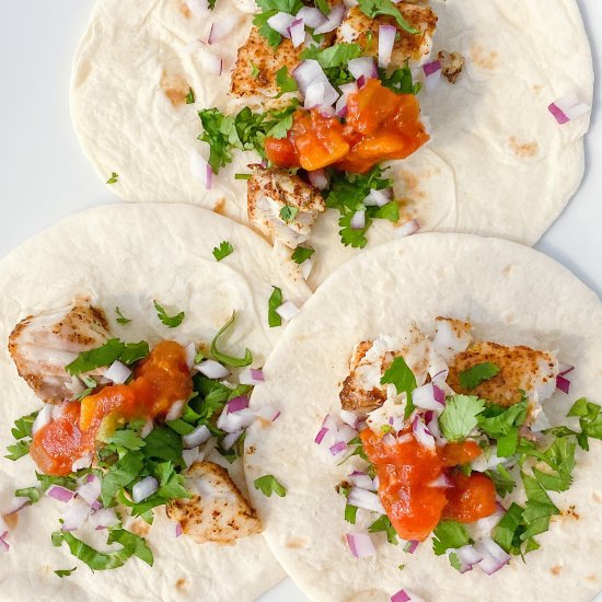 Jerk Fish Tacos