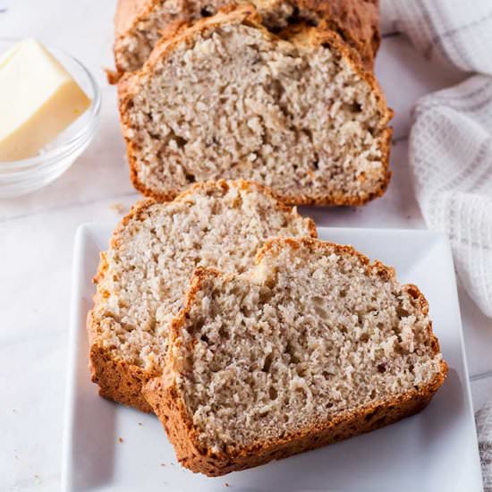 One Bowl Basic Banana Bread