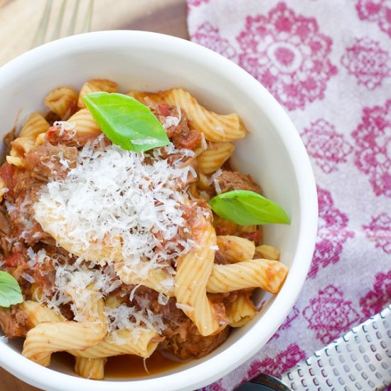 Shortcut Beef Ragu