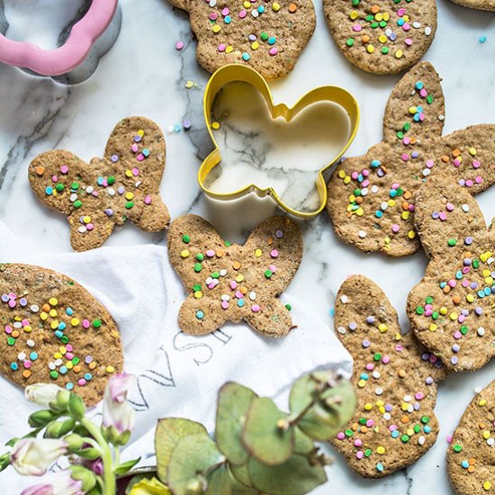 Gluten-Free Easter Sugar Cookies