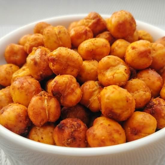 Crispy Curry Chickpeas