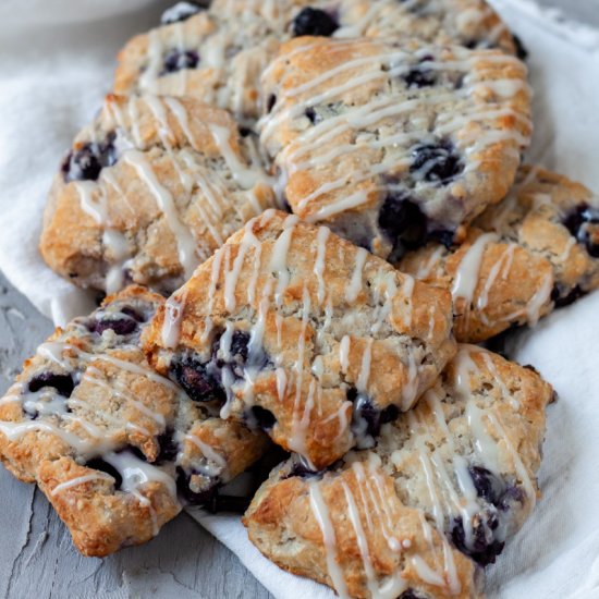 Blueberry Goat Cheese Scones