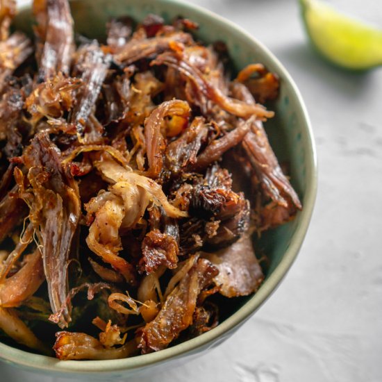 Crispy Crockpot Carnitas