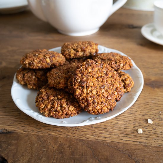 Apple oat cookies