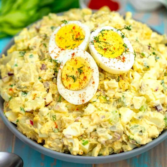 Deviled Egg Potato Salad