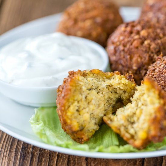 Air Fried Falafel