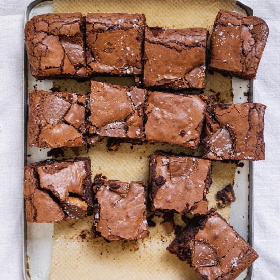 Reese’s peanut butter cup brownies