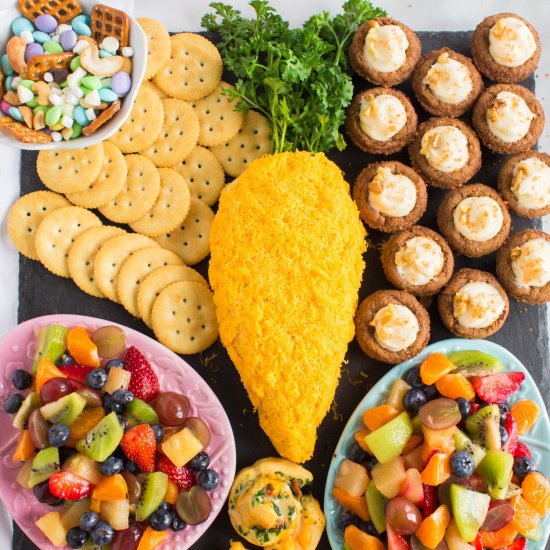 Easter Appetizer Snack Board