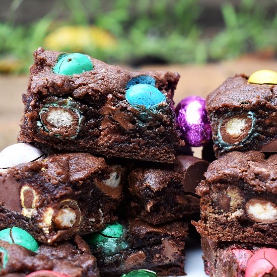 Easter Chocolate Cookie Bars