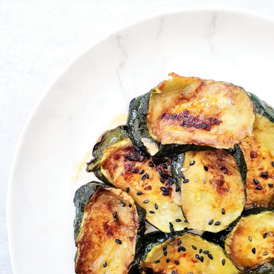 Ginger & Chilli Courgettes/Zucchini