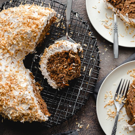 Coconut Carrot Cake