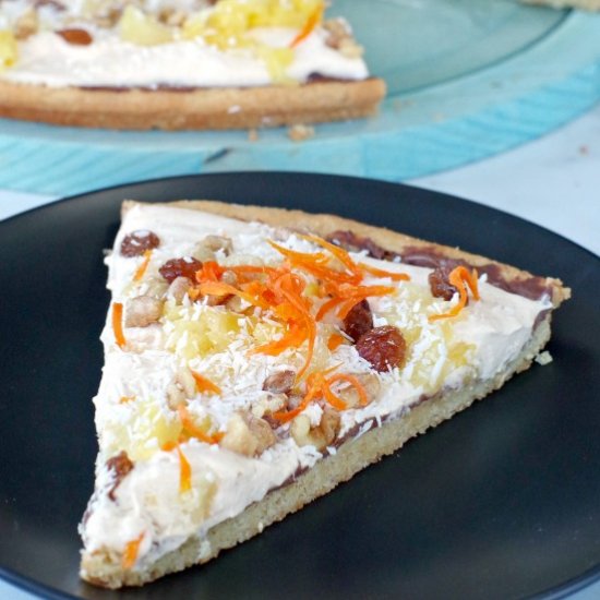 Carrot Cake Dessert Pizza